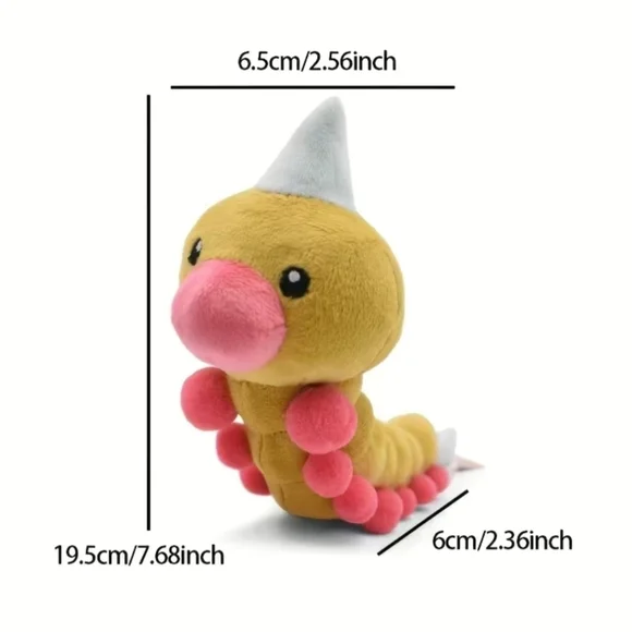 NWT Pokemon Weedle Plushie